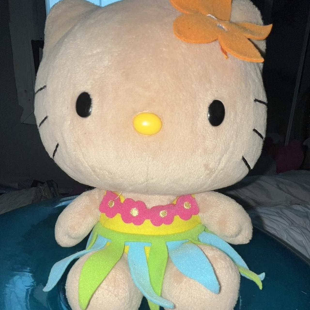 GIANT HUGE JUMBO HELLO KITTY HAWAII HULA EXCLUSIVE RARE HTF VIRAL