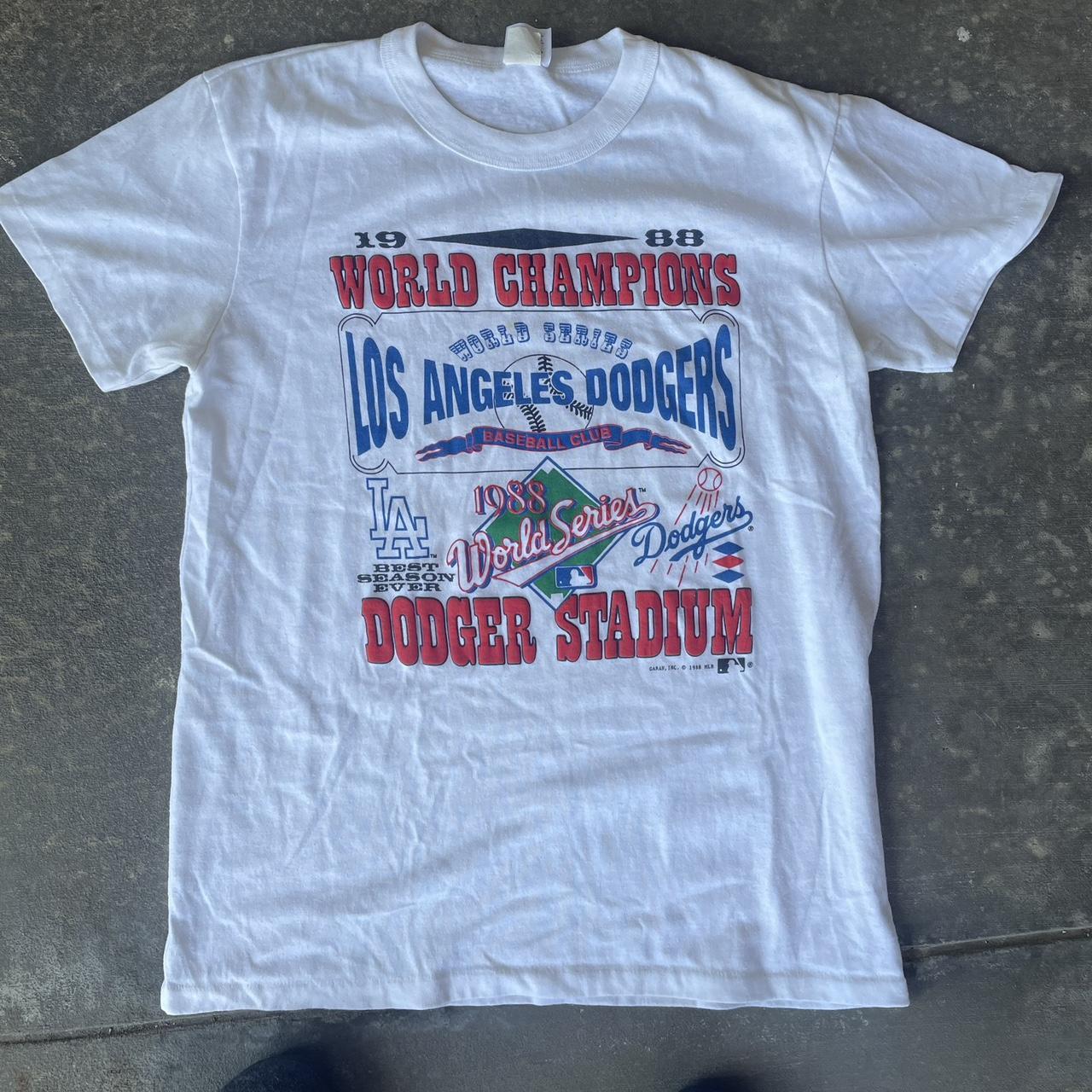 1988 Dodgers crewneck 💙 Size L/M (no size on tag) - Depop