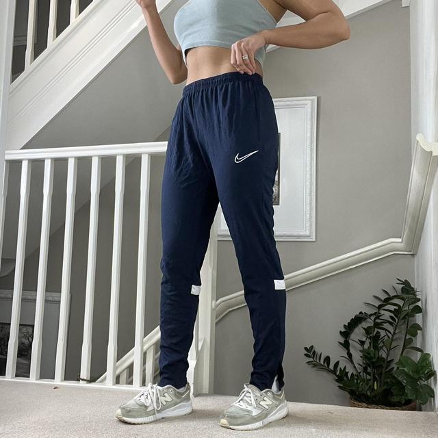 Vintage Nike Dri-Fit Softshell Slim Fit Track Pants - Depop