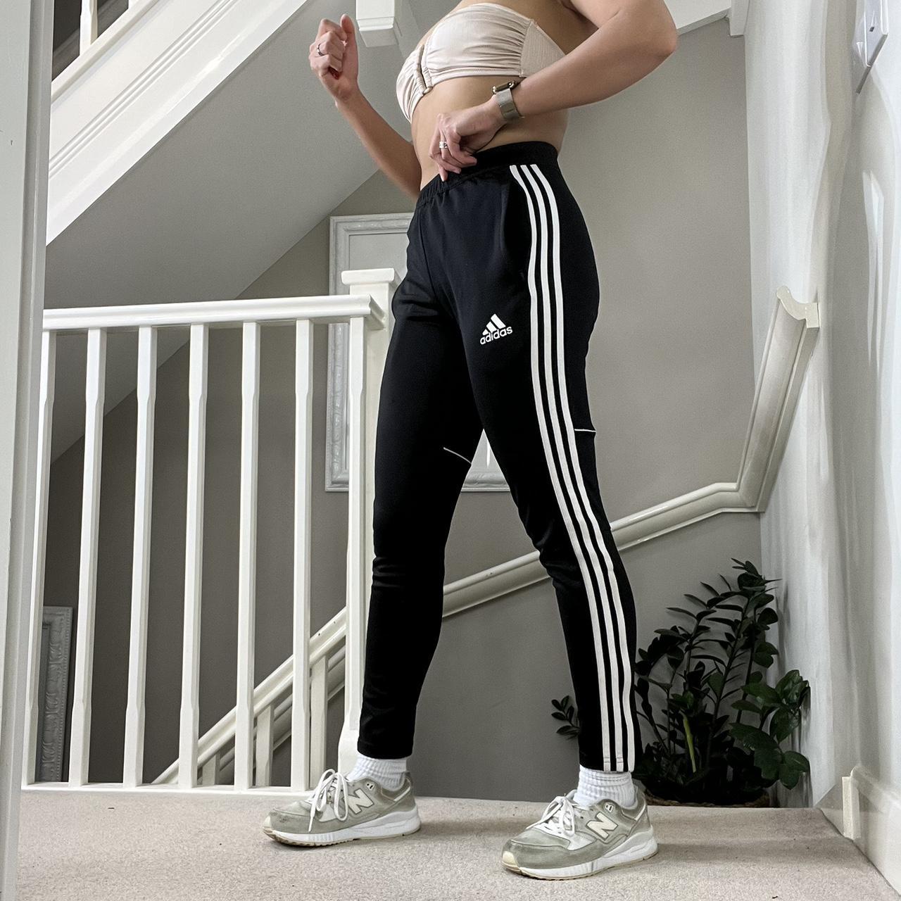Adidas Women Core Training Pants Dark Grey/White Size US X-Small -  Walmart.com