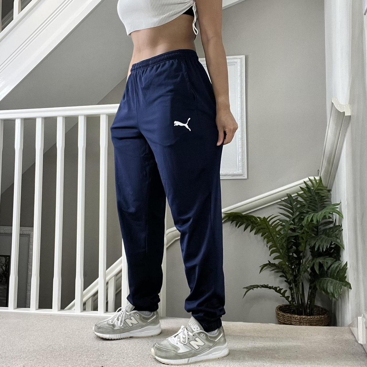 Puma vintage 00s baggy fit draw cord waist Depop