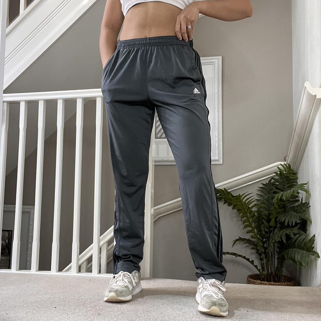 adidas sweatpants women grey