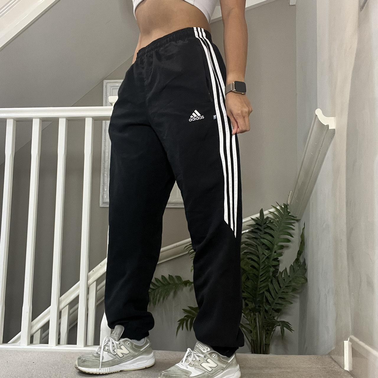 パンツ 00s adidas wide track pants y2k teck XL s-l1200.jpg