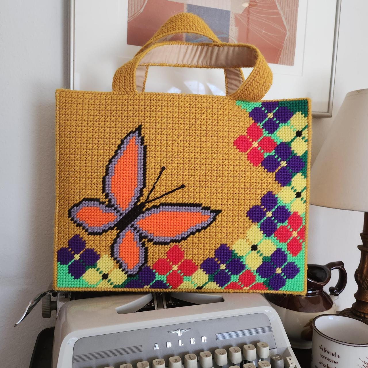 70s needlepoint bag sale