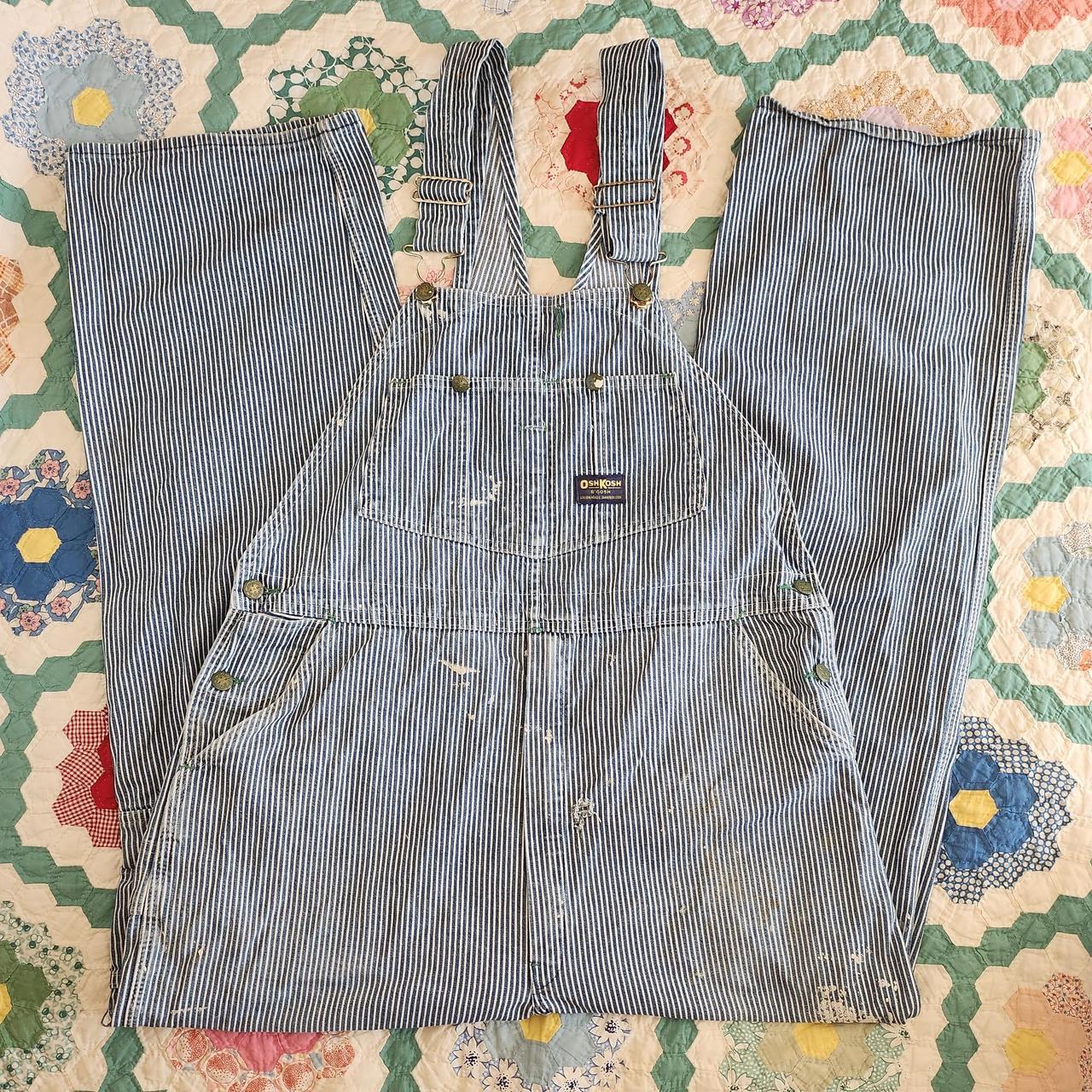 POST OVERALLS　ワーク パンツ　ストライプ　ワイド　USA製　90s 2025年最新】POST OVERALLS メンズ ワークパンツ・カーゴパンツ