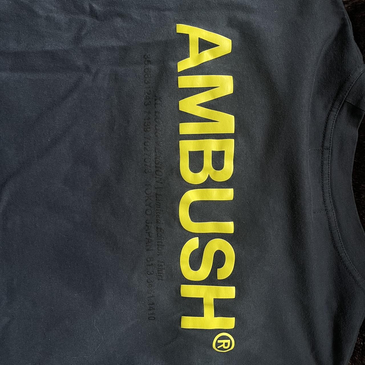Ambush Men's Blue T-shirt | Depop