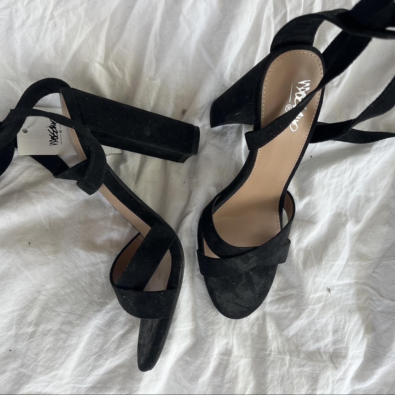 mossimo lace up heels “things i find in the back of - Depop