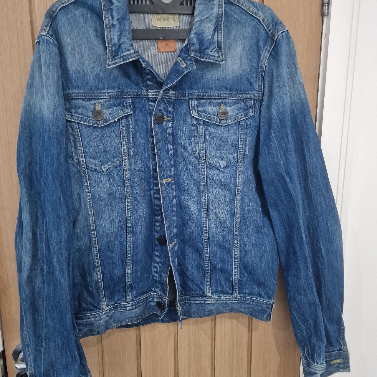 Jack jones vintage denim on sale jacket