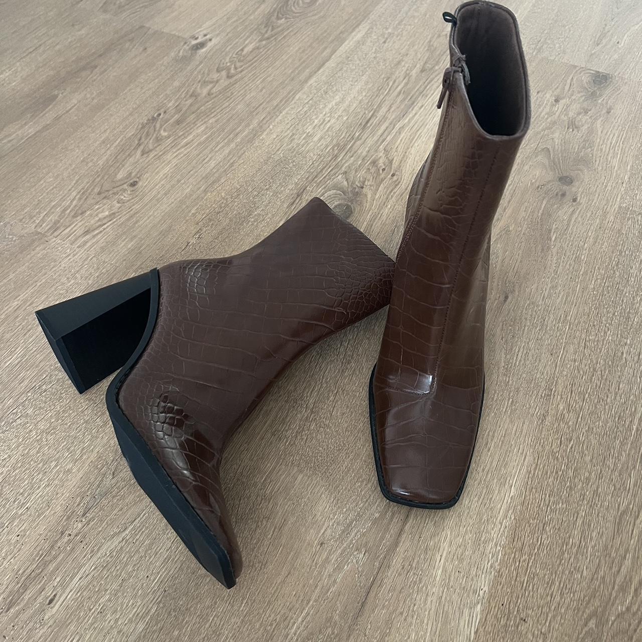 asos mens brown boots