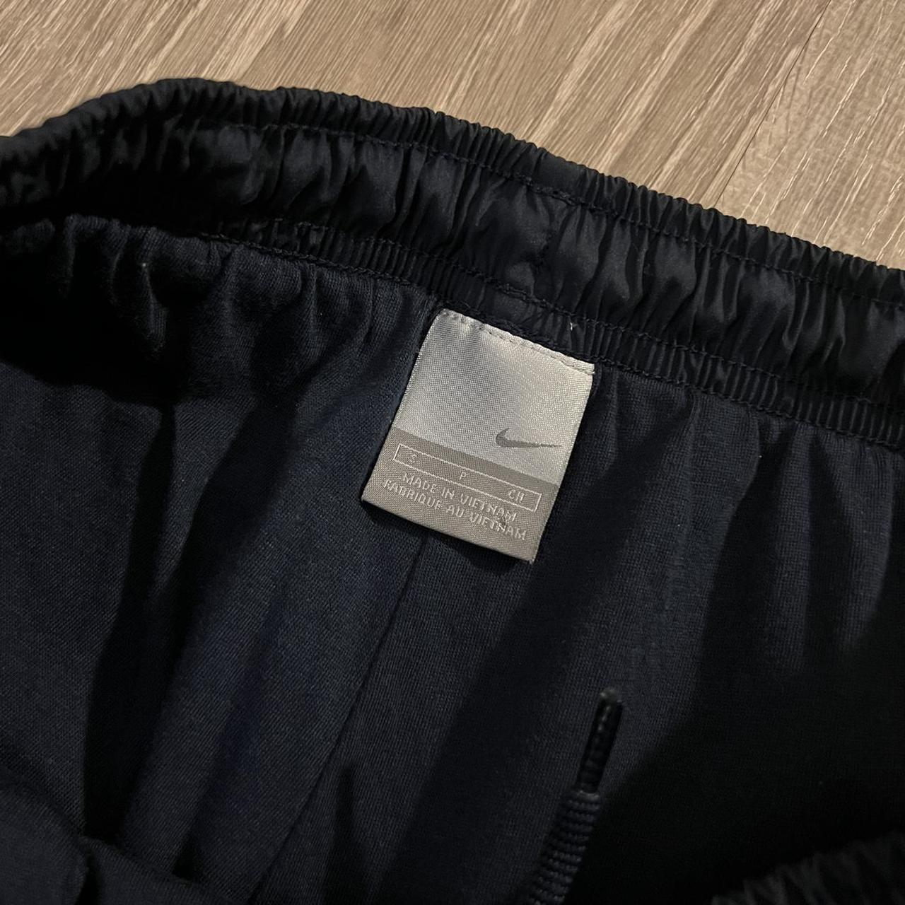 Mens Nike Track Pants, black and white size mens small Depop