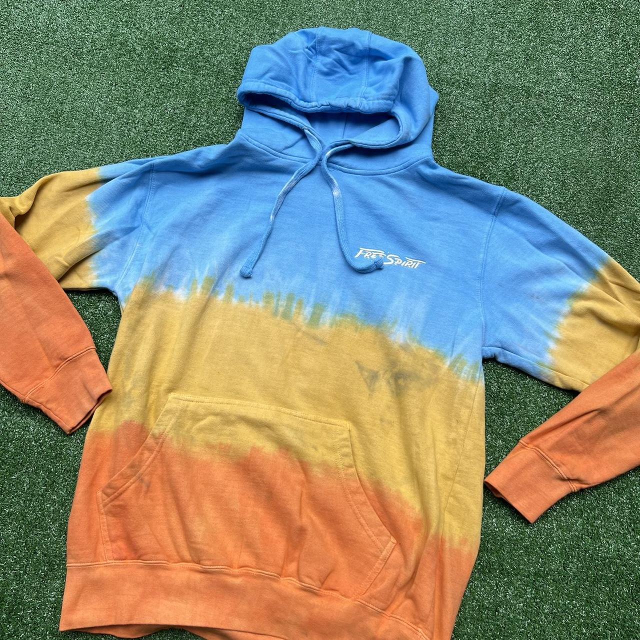 Free Spirit Album Khalid hoodie size large stain. Depop