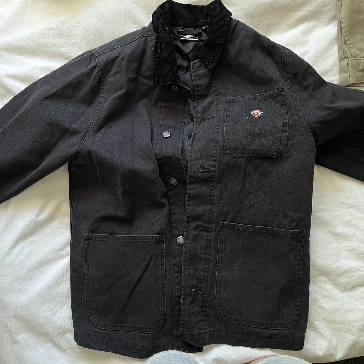 Dickies Women's Brown and Black Jacket | Depop