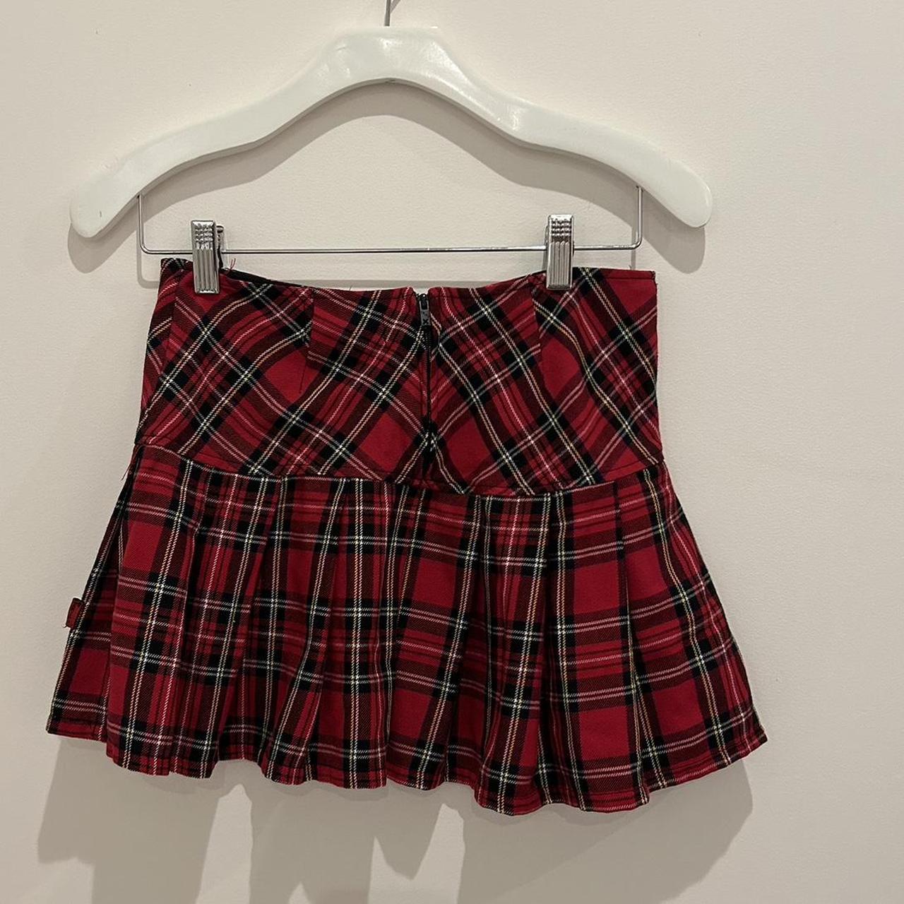 Vintage Tripp Nyc Plaid Skirt Size Small Depop