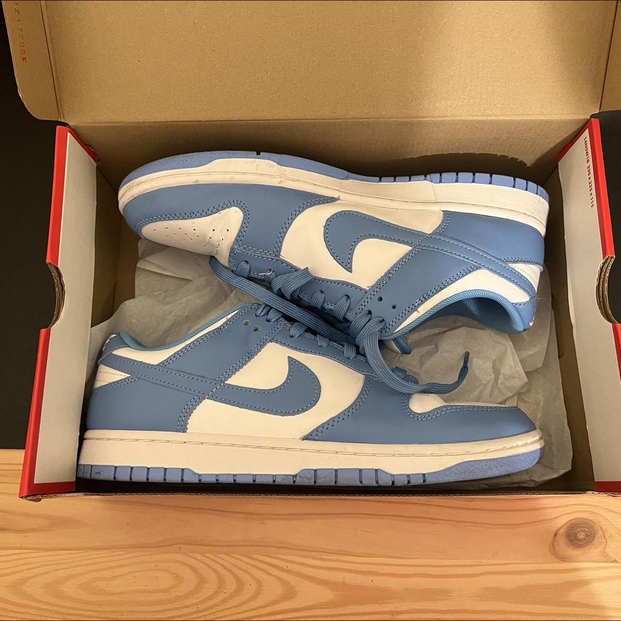 dunk unc blue