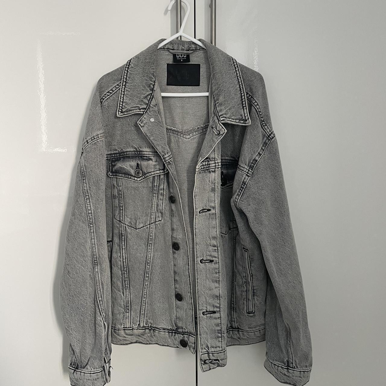 URBAN OUTFITTERS BDG oversized grey denim jacket... - Depop