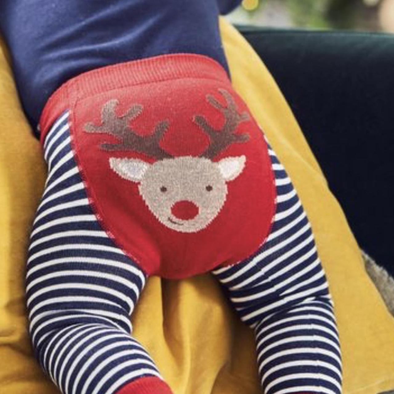 Jojo Mama Bebe Reindeer Stripe Baby