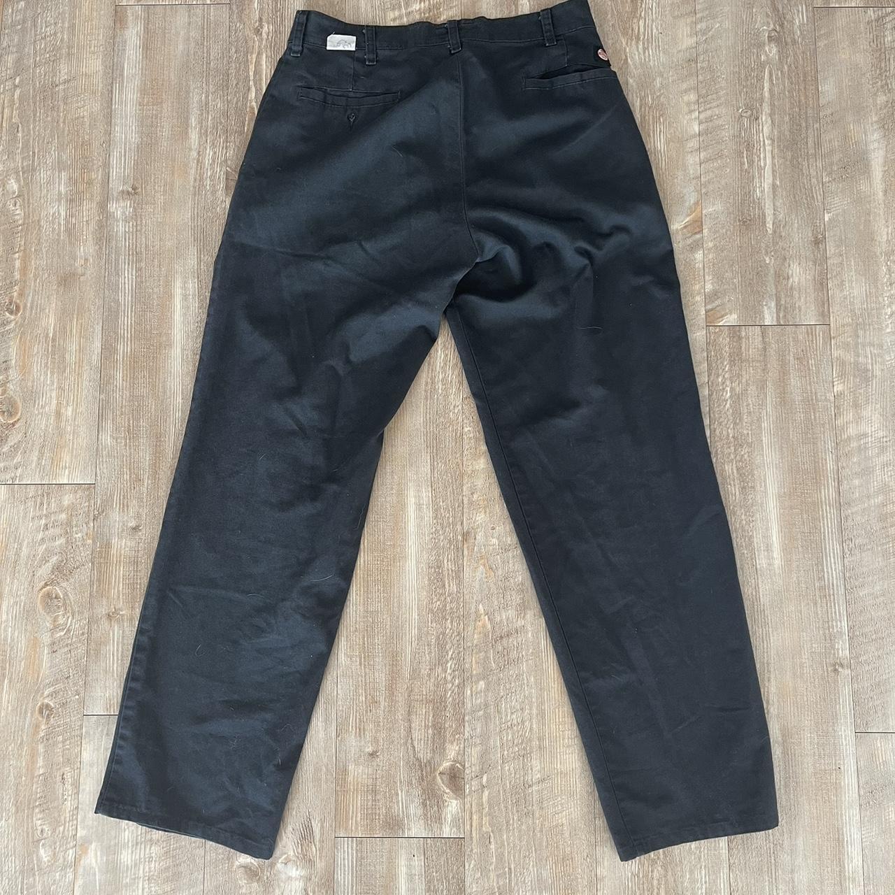 RED KAP BLACK WORK / SKATE PANTS dickies style good... Depop