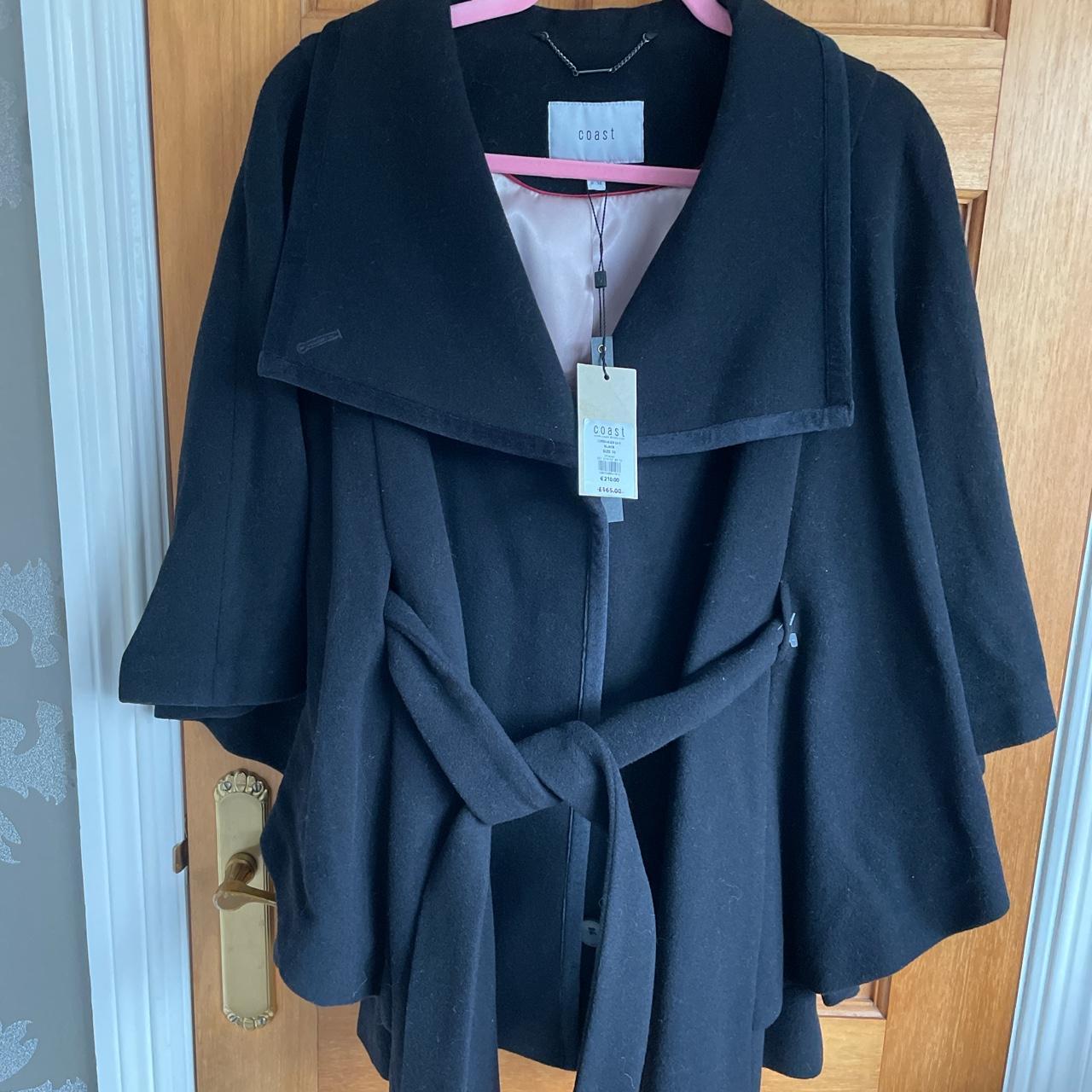 Brand new with tags coast cape black wool Copenhagen. Depop