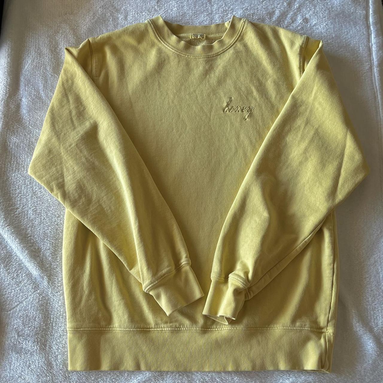 Brandy Melville Erica honey sweatshirt... Depop