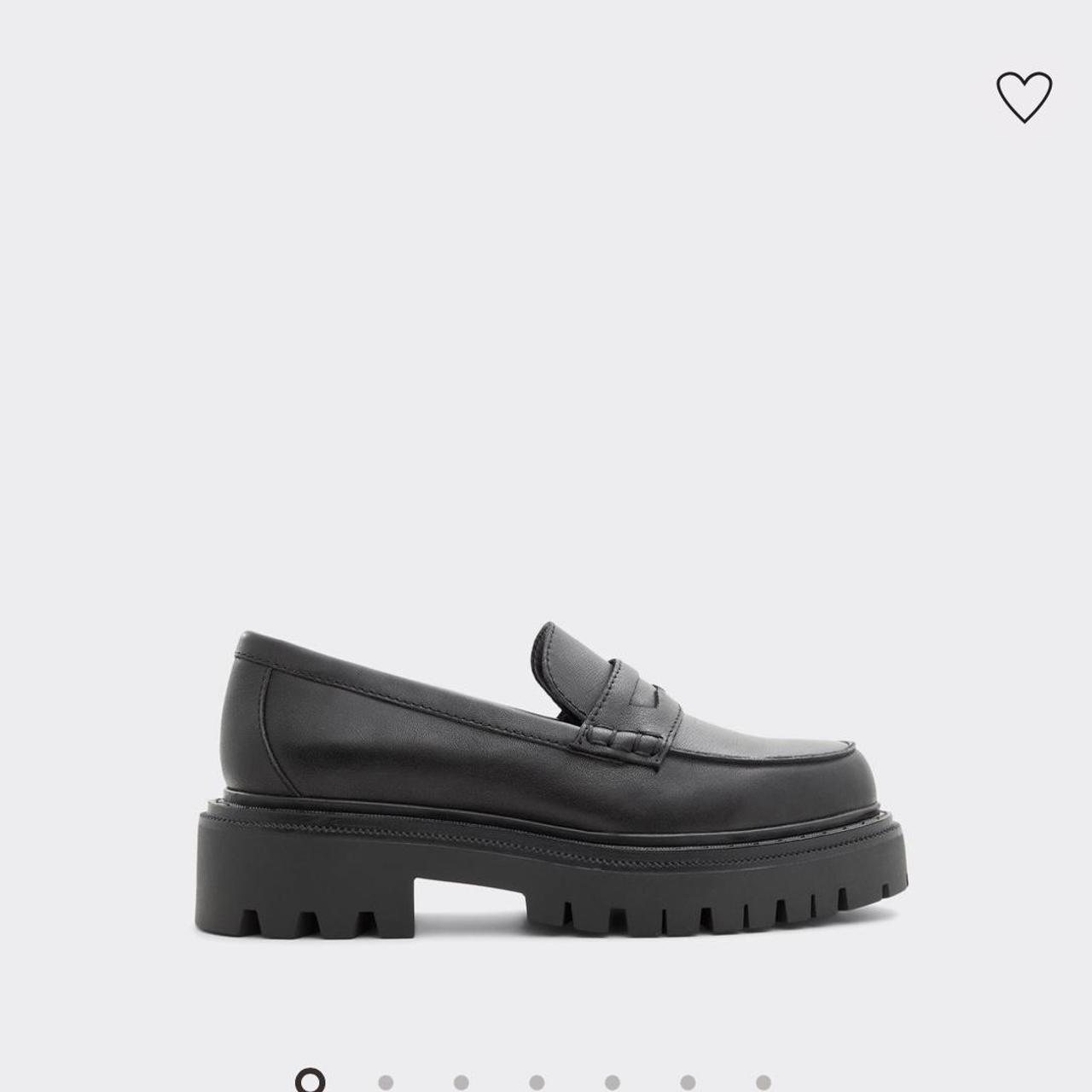 aldo pink loafers