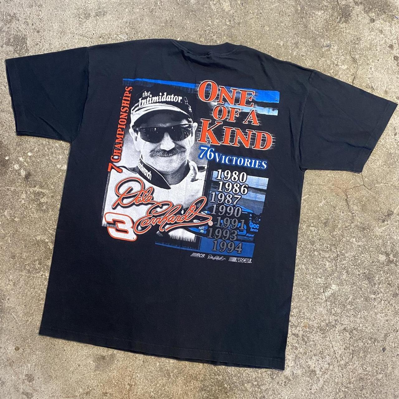 ⋆⁺₊⋆ 𓁺 Vintage Chase Authentics Black Dale Earnhardt - Depop