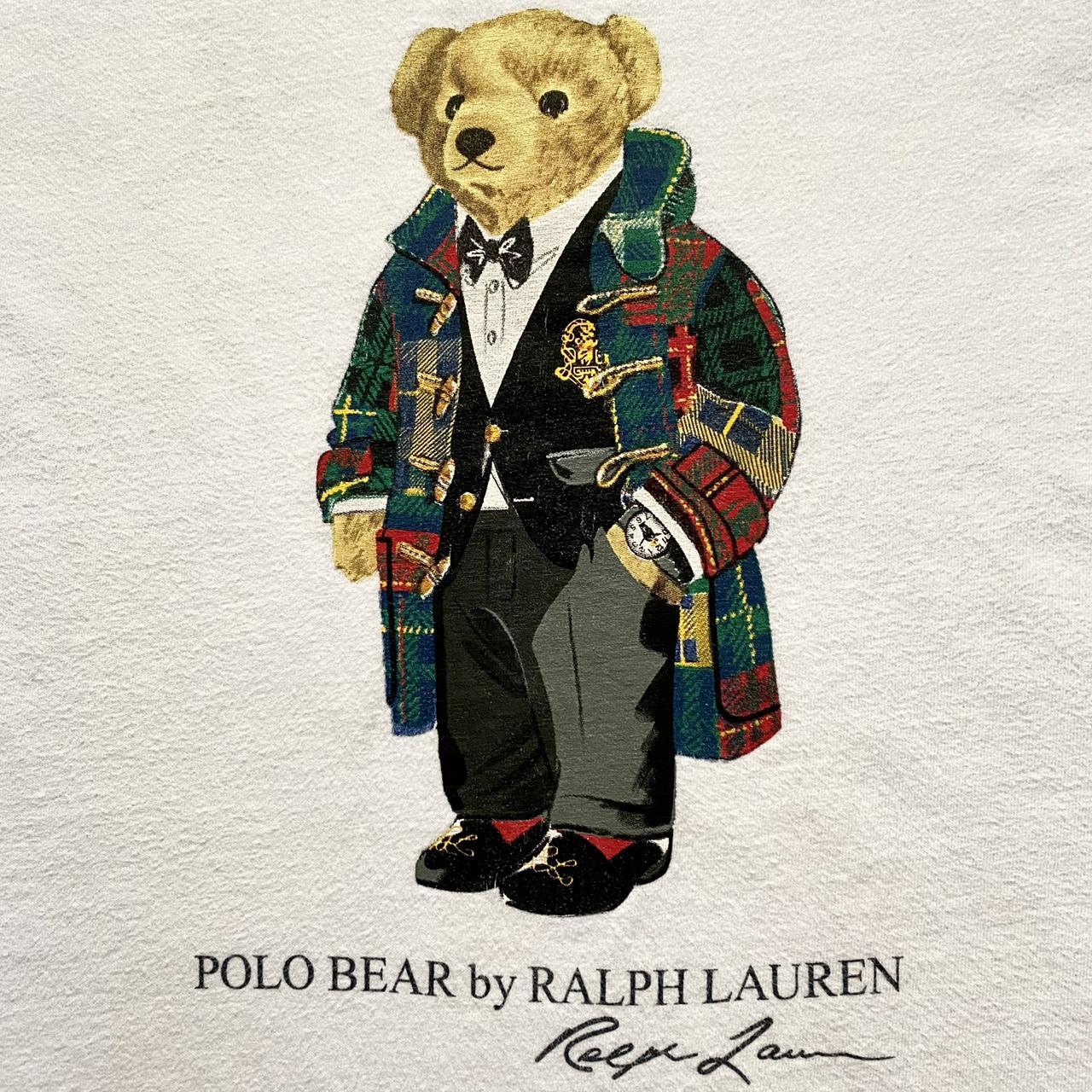 🐻 New York Ralph Lauren Polo Bear T- Shirt Size - Depop