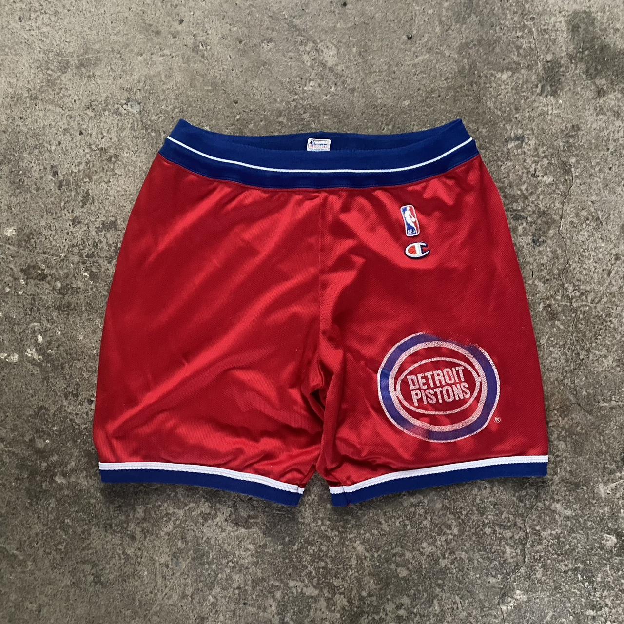 Detroit pistons retro on sale shorts