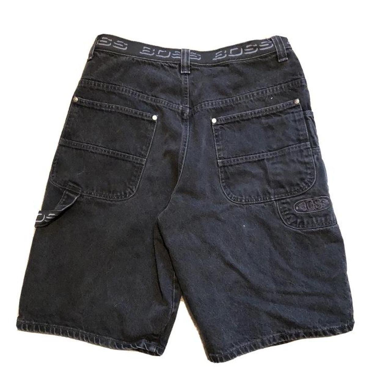 BOSS Men's Black Shorts | Depop