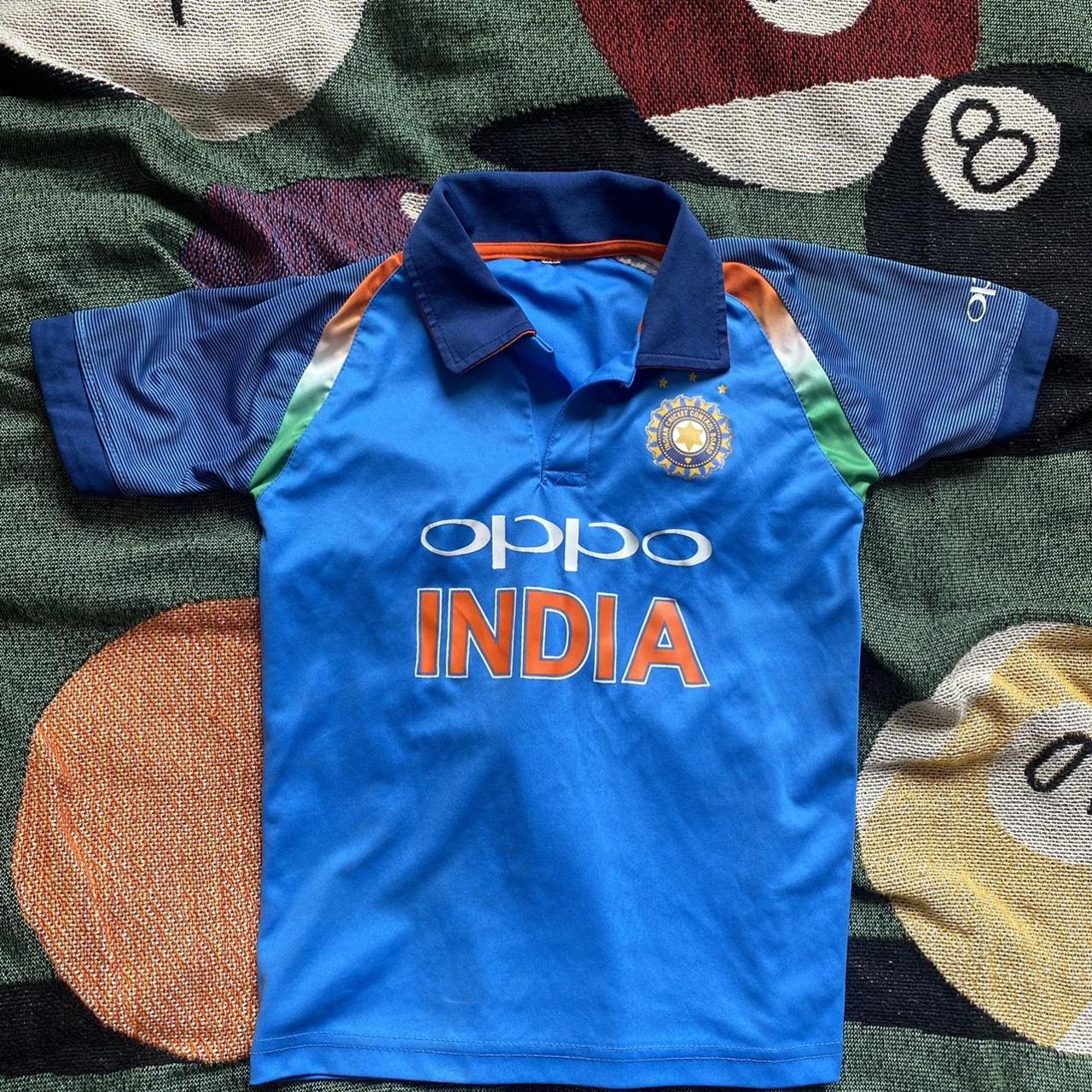 Vintage India Cricket Baby Tee Jersey🧡💙 jersey... Depop