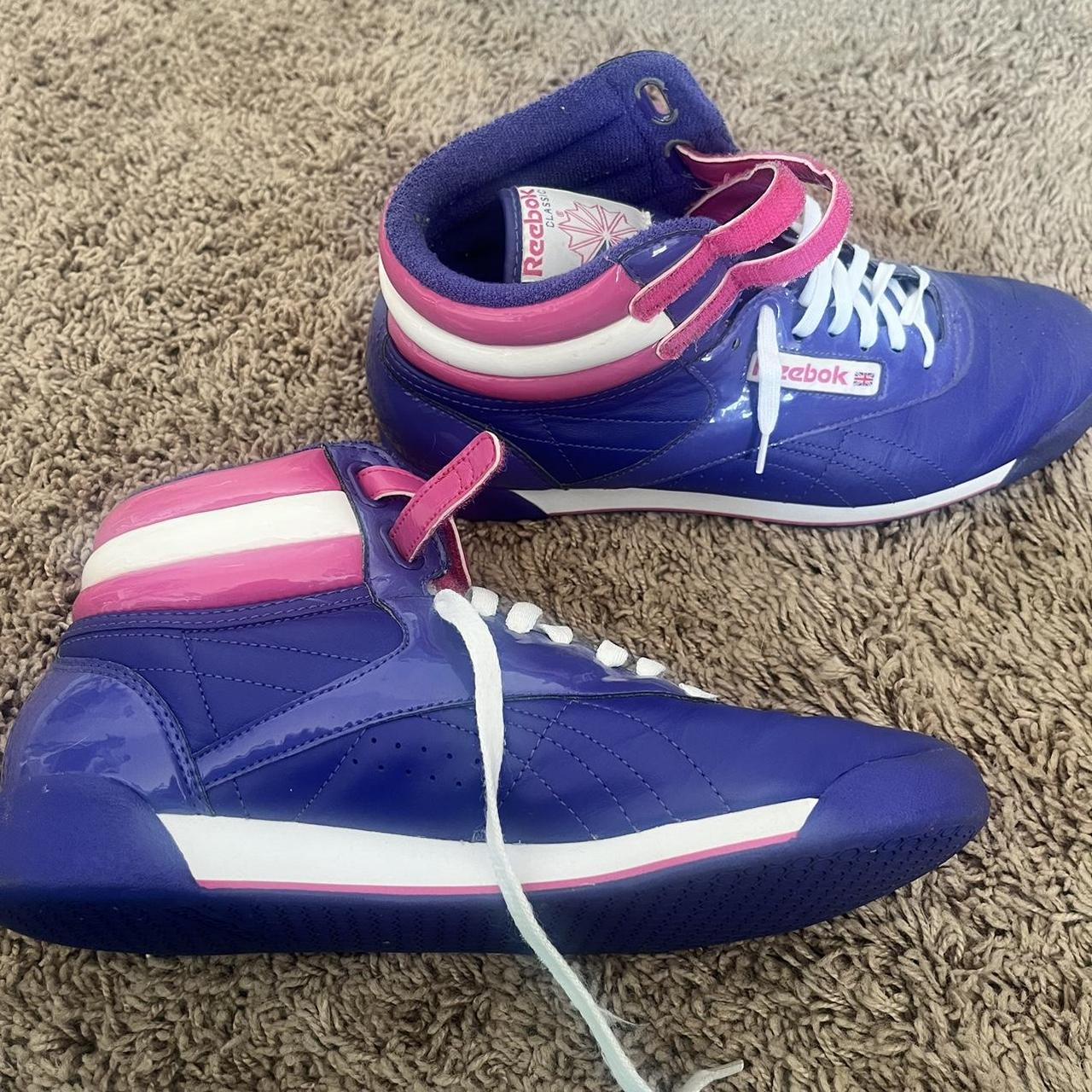 reebok classic trainers purple