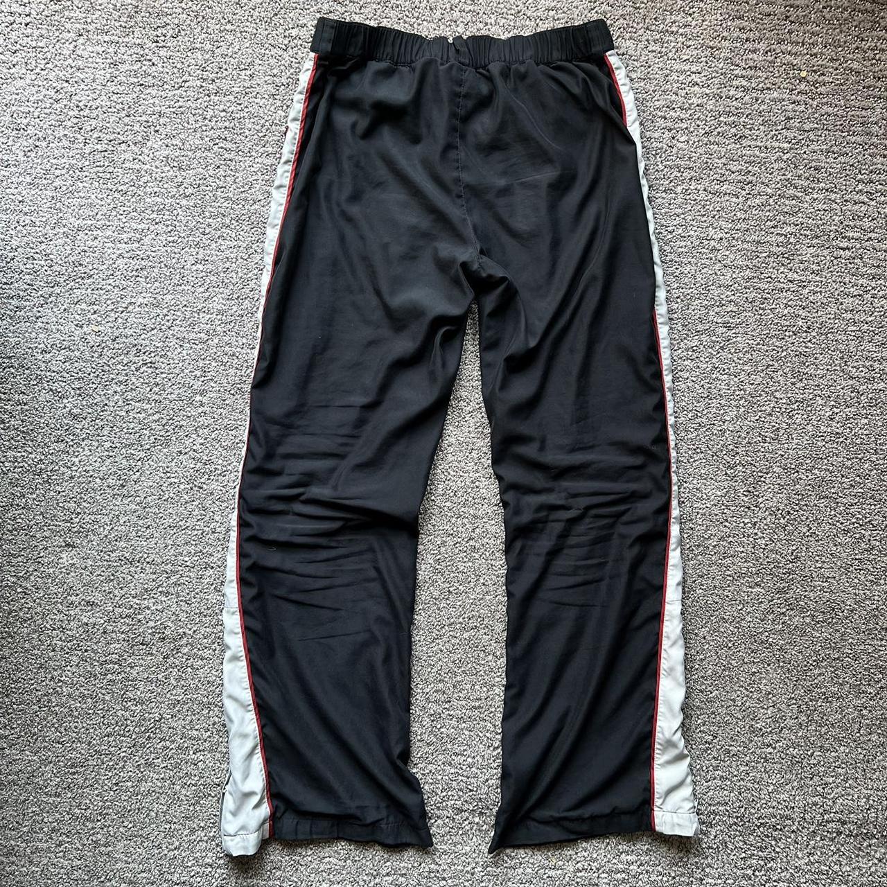 Nike Vintage Men's Y2K Track Pants - XL Black Polyester