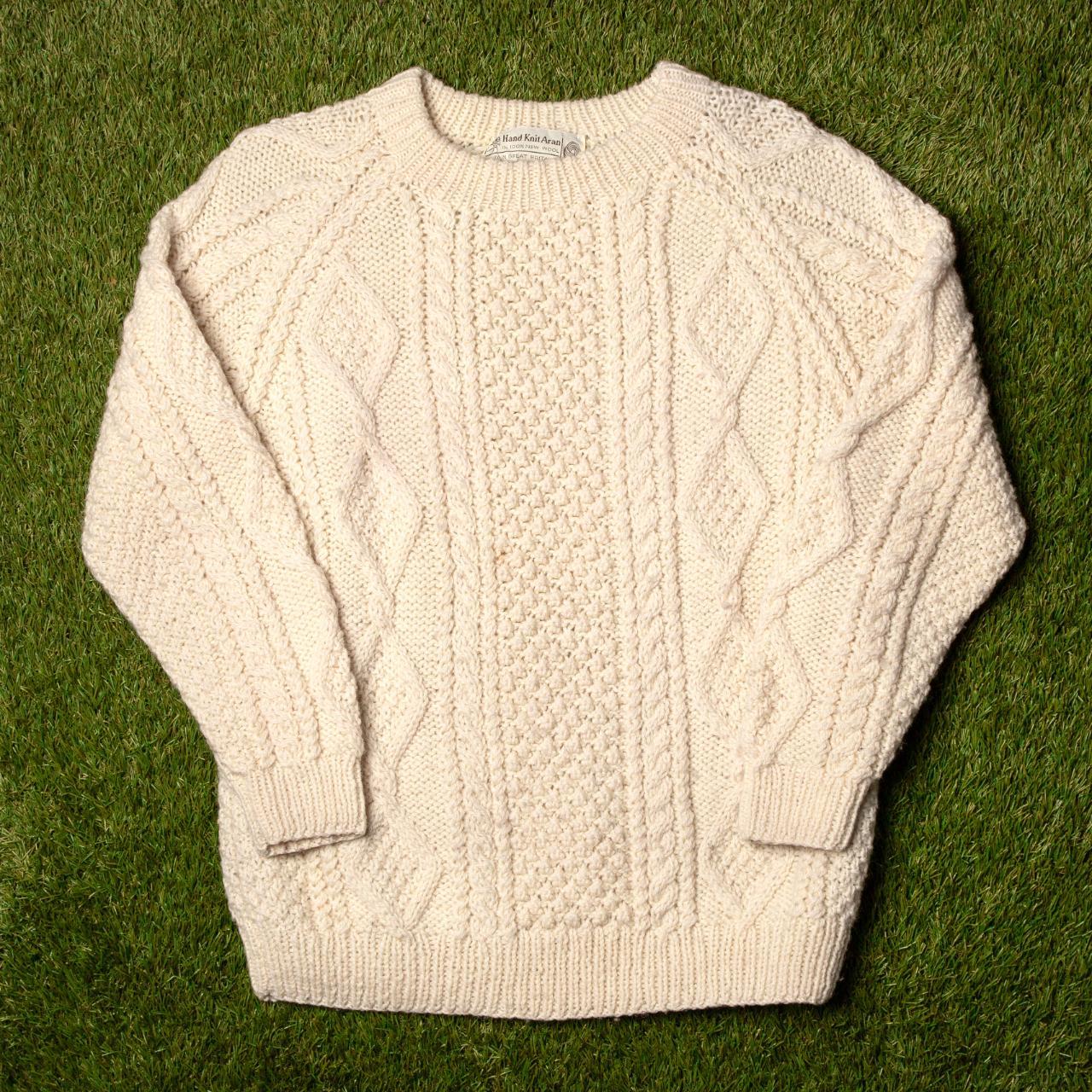50s Edinburgh Woollen Mill Sweater Made from 100... Depop