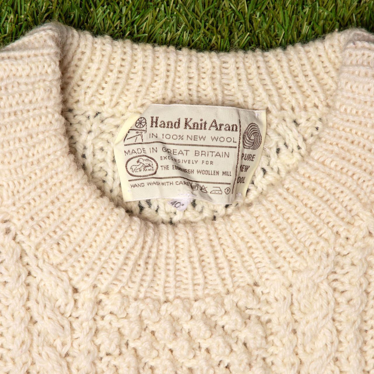 50s Edinburgh Woollen Mill Sweater Made from 100... Depop