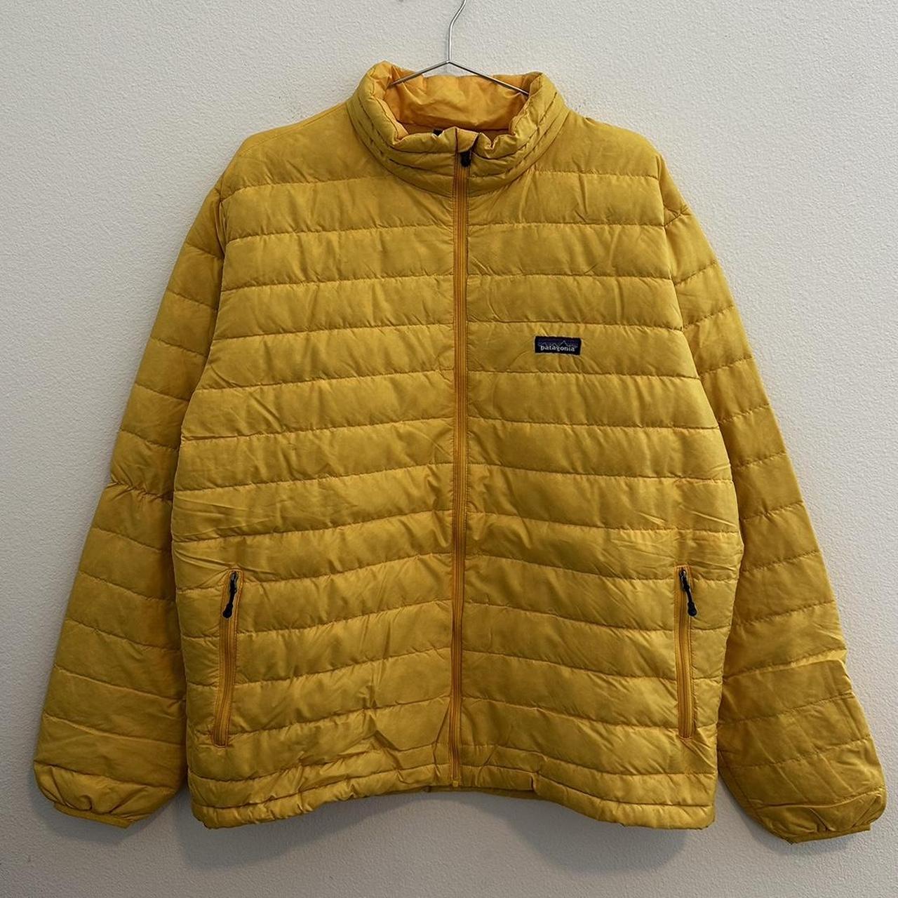 Mustard Yellow Patagonia Puffer Jacket Size Men s. Depop