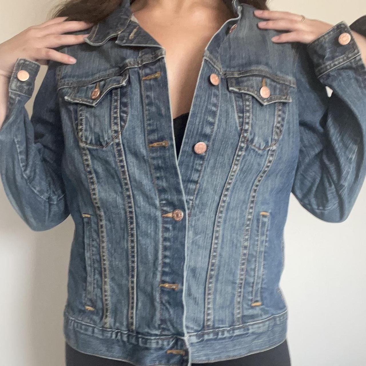 Old Navy XL unisex Jean Jacket! ︎ made 1994 ︎ Two... - Depop