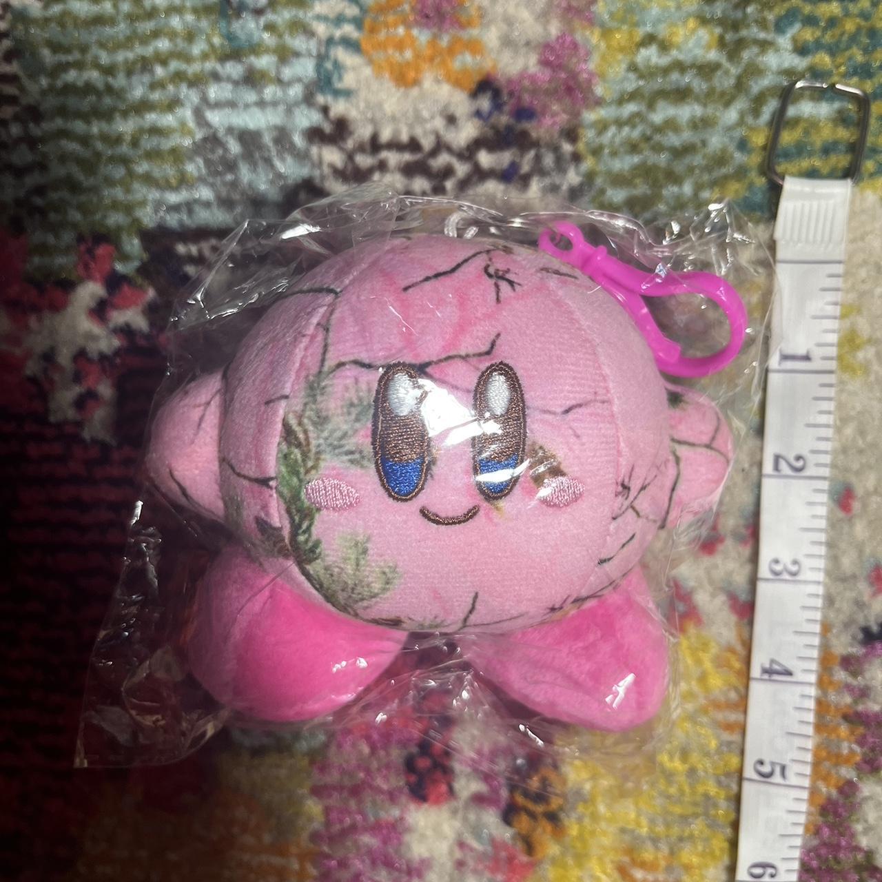 Faketree Asspizza Kirby 4 inch plush keychain new... - Depop