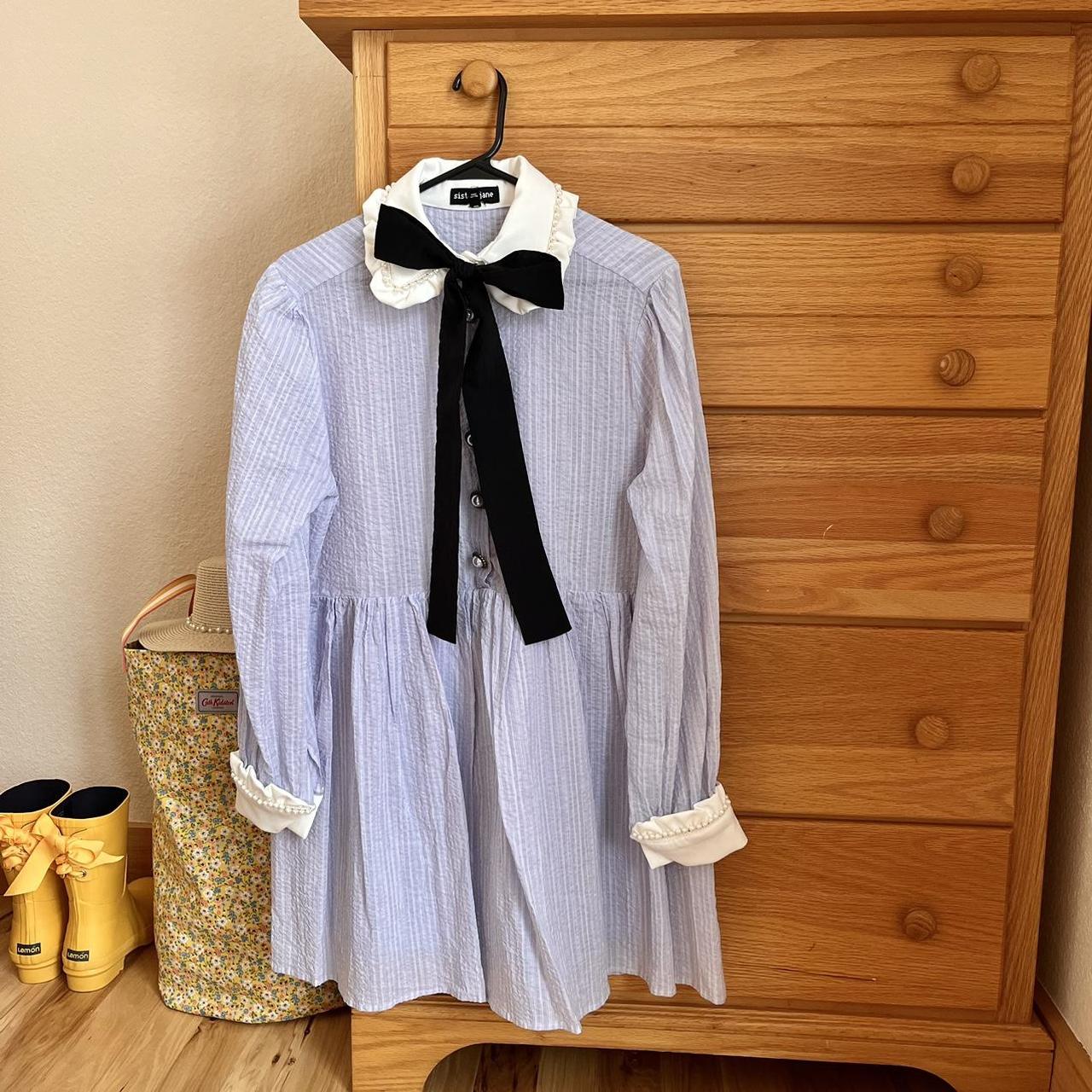Dream Sister Jane Women's Blue and Black Dress
