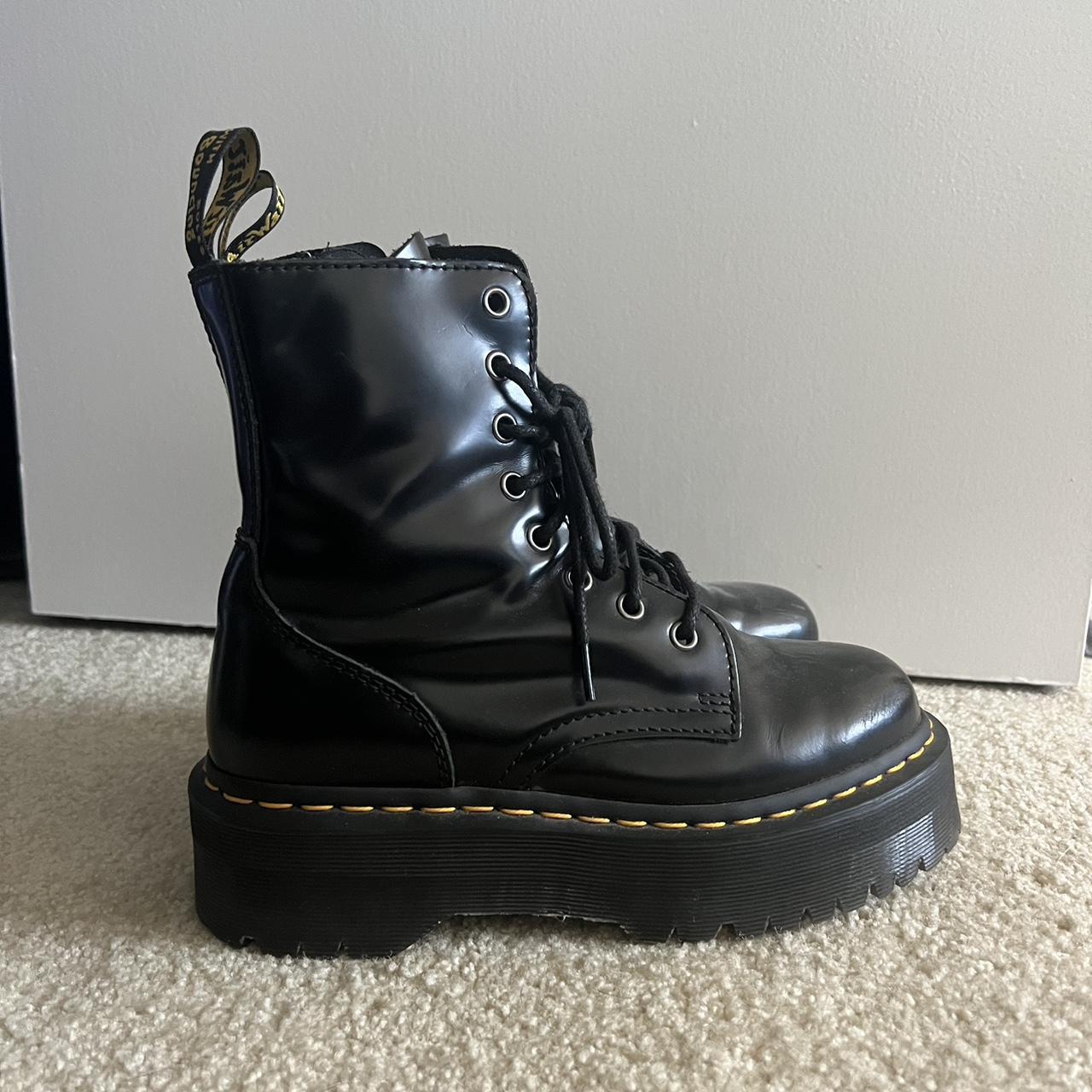 jadon platform docs so shiny😍 just dusty☹️ worn like... - Depop