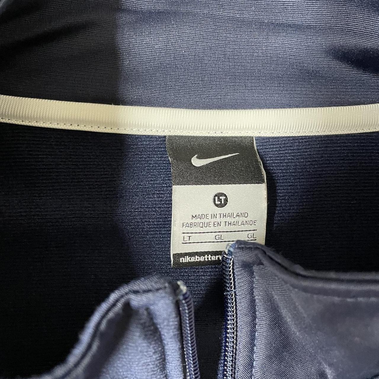 Nike Men's Blue and Navy Jacket | Depop