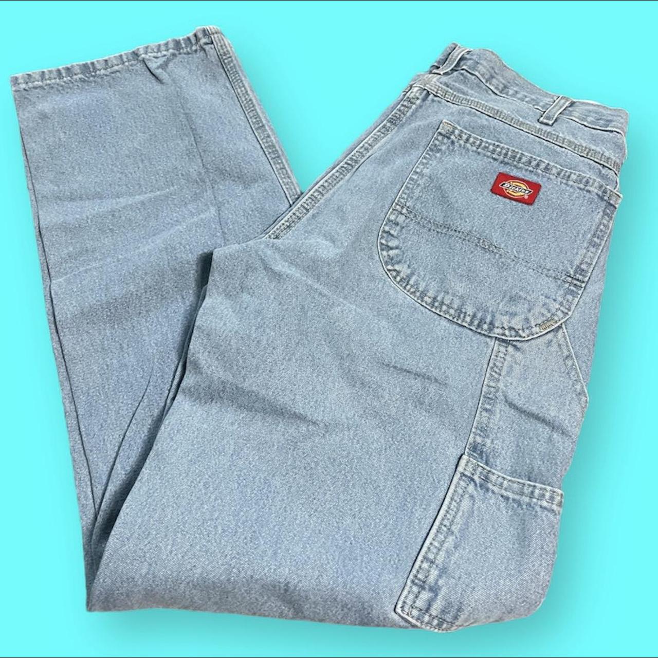 Men’s Vintage Dickies Carpenter Pants Jeans Size... - Depop