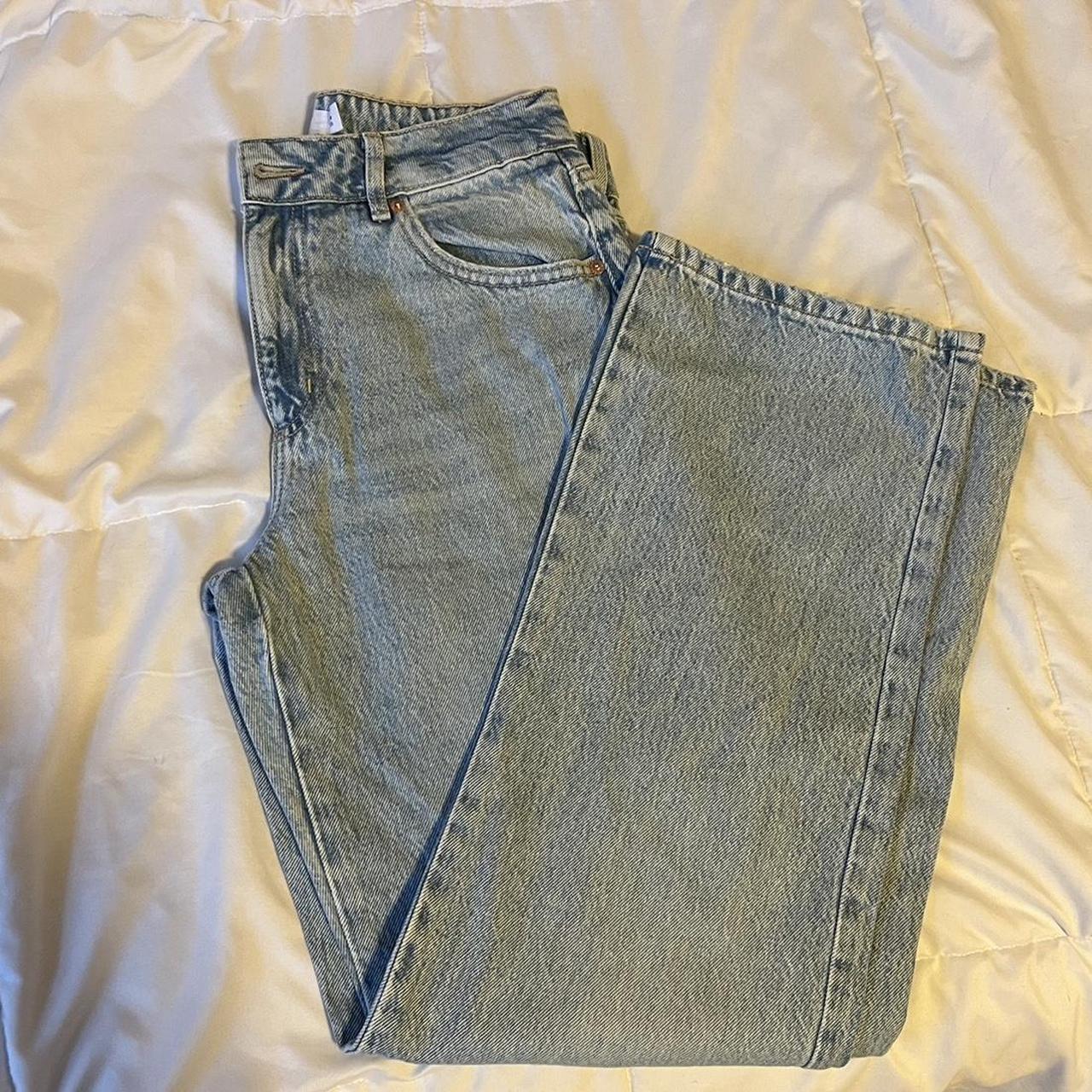 garage slouchy jean waist 25 rise 11 inseam 32... - Depop