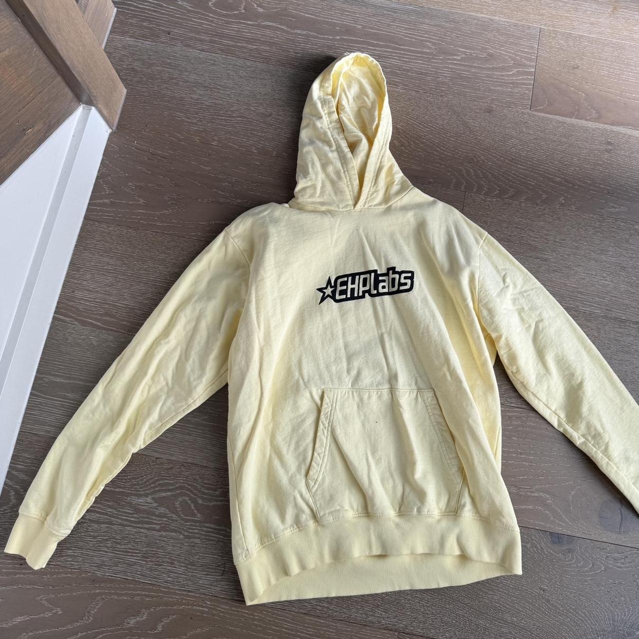 EHP labs butter yellow hoodie brand new never worn. Depop