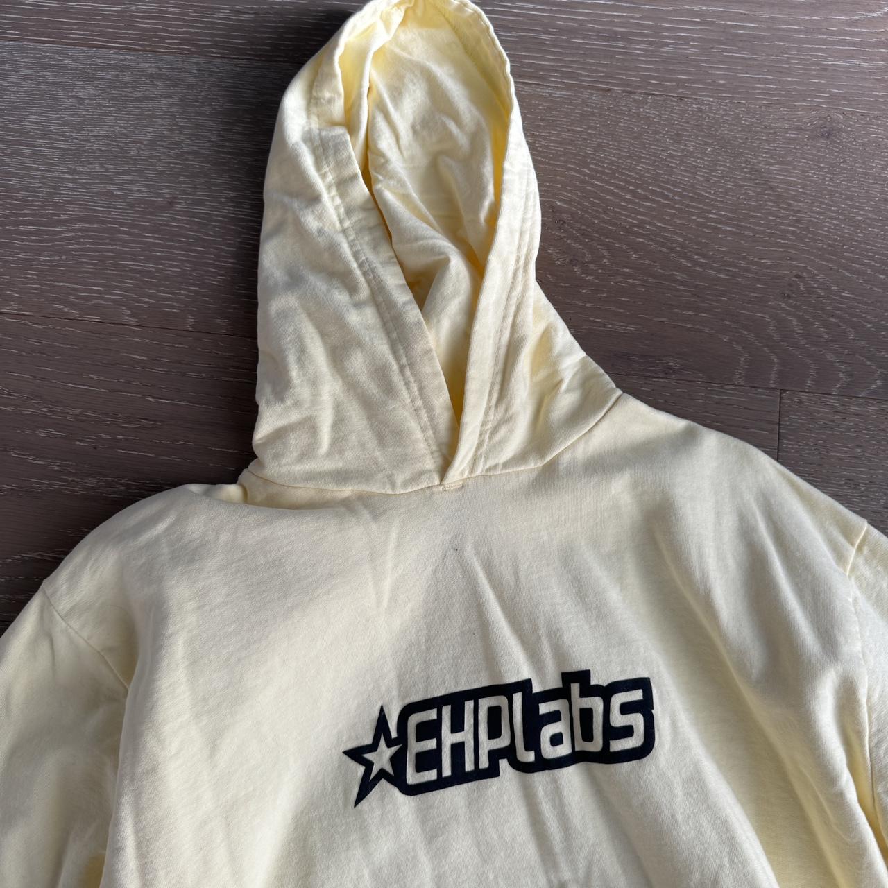 EHP labs butter yellow hoodie brand new never worn. Depop