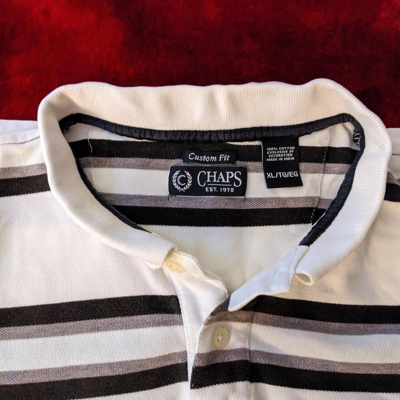 Chaps Men s Custom Fit Polo Shirt Size Men s