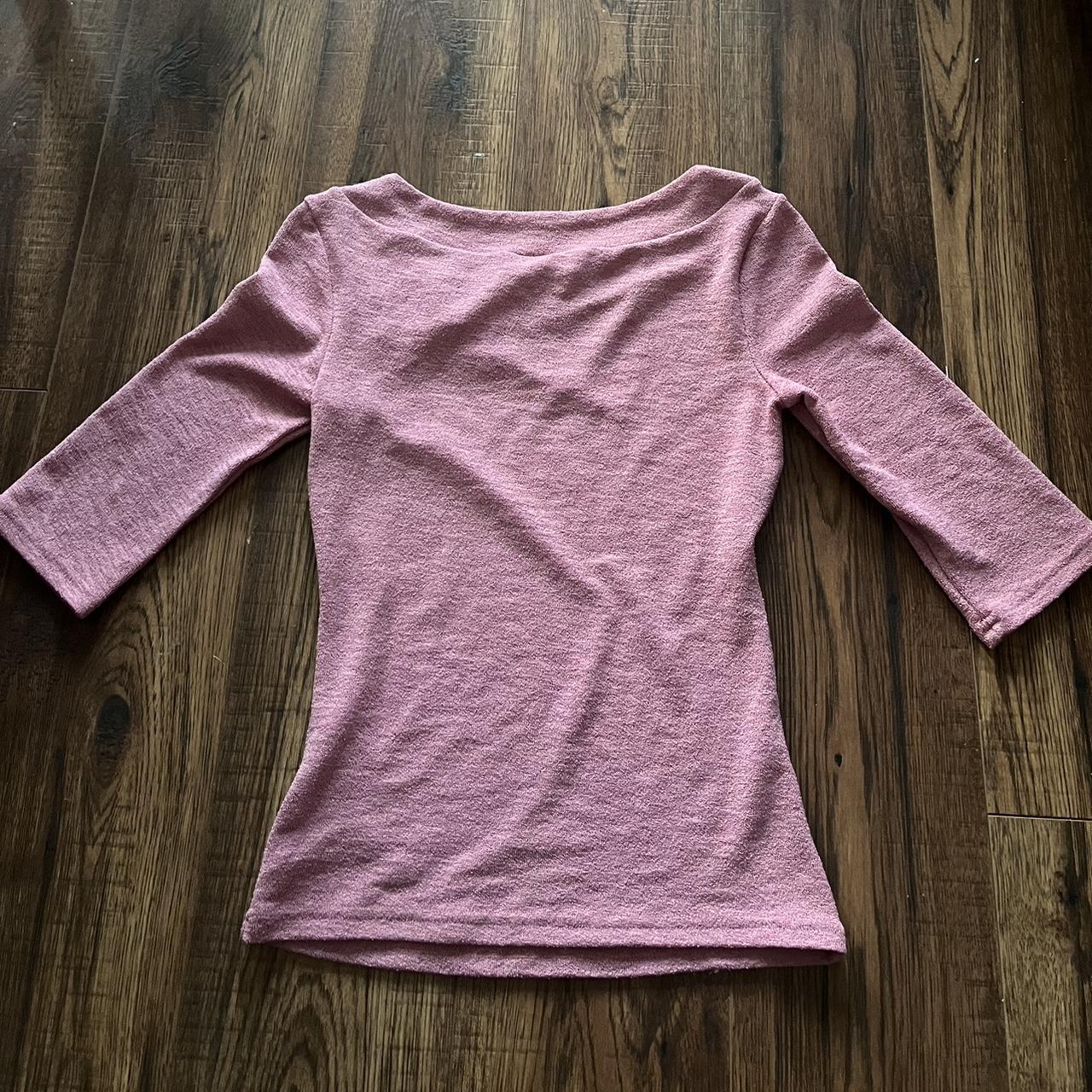 90’s Pink Buckle shirt - Depop