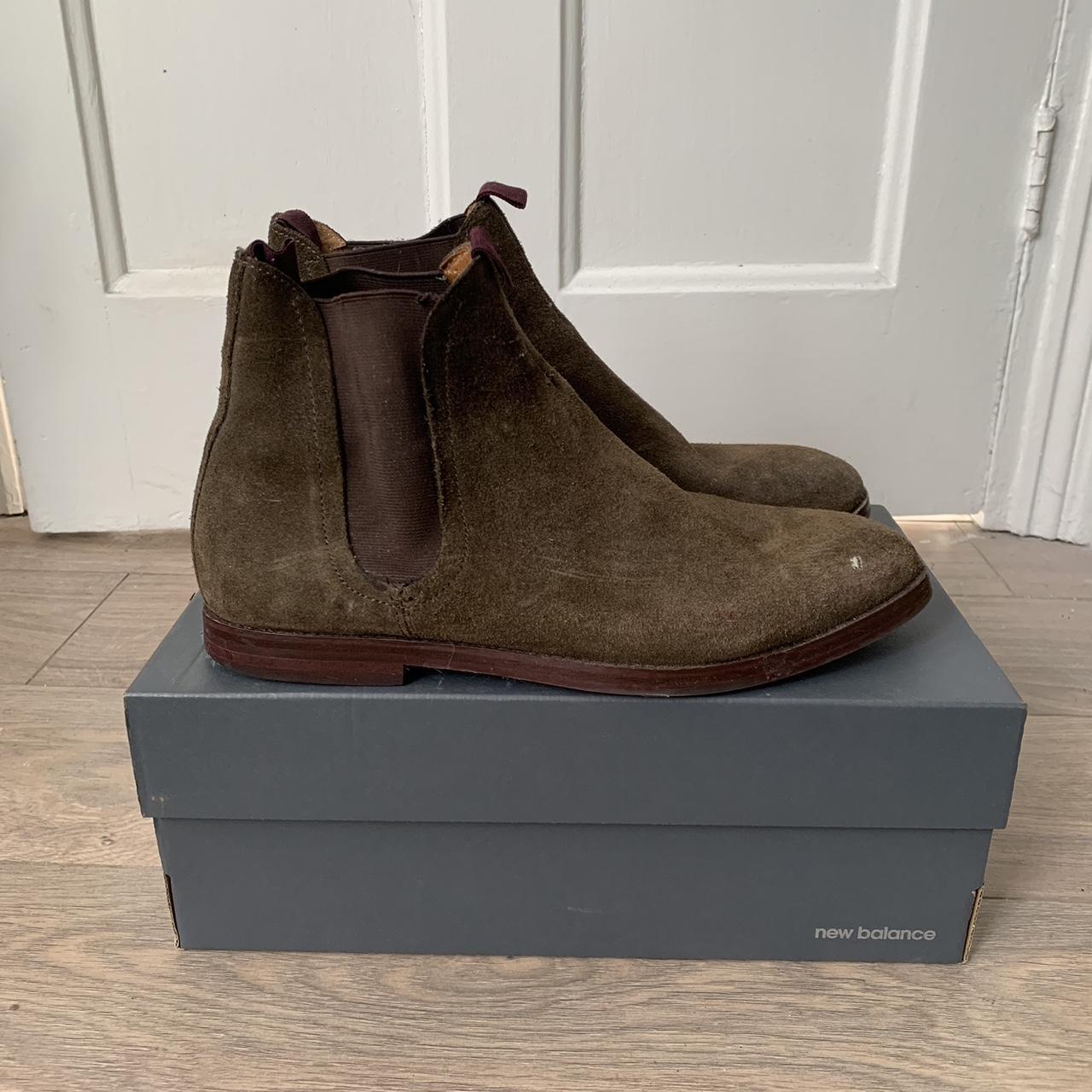 Men's Brown and Purple Boots | Depop