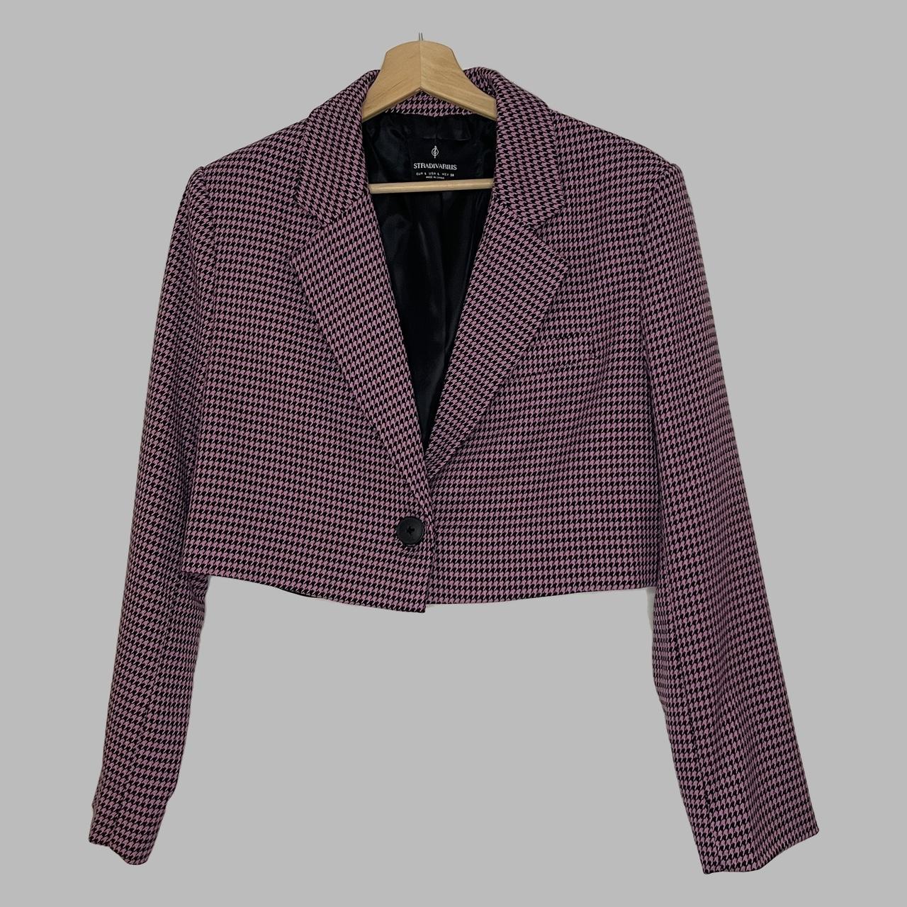 Stradivarius clearance blazer pink