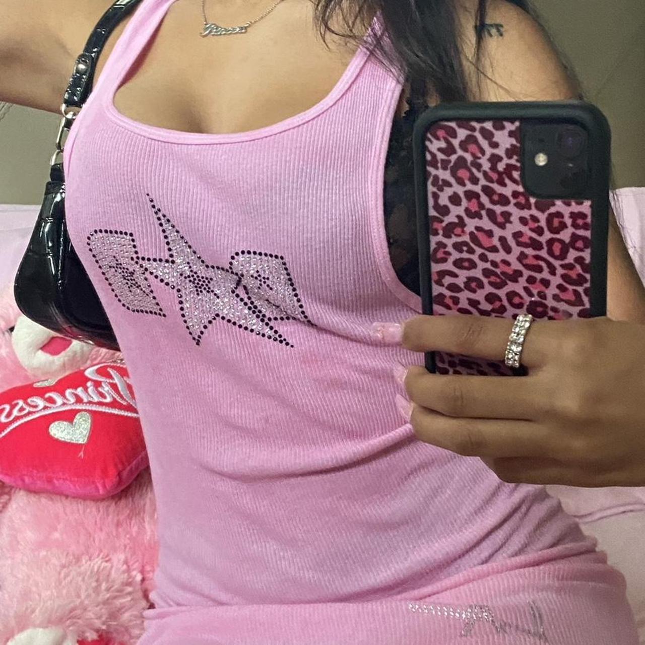 PINK LEOPARD WILDFLOWER CASE fits iphone 11 loved... Depop