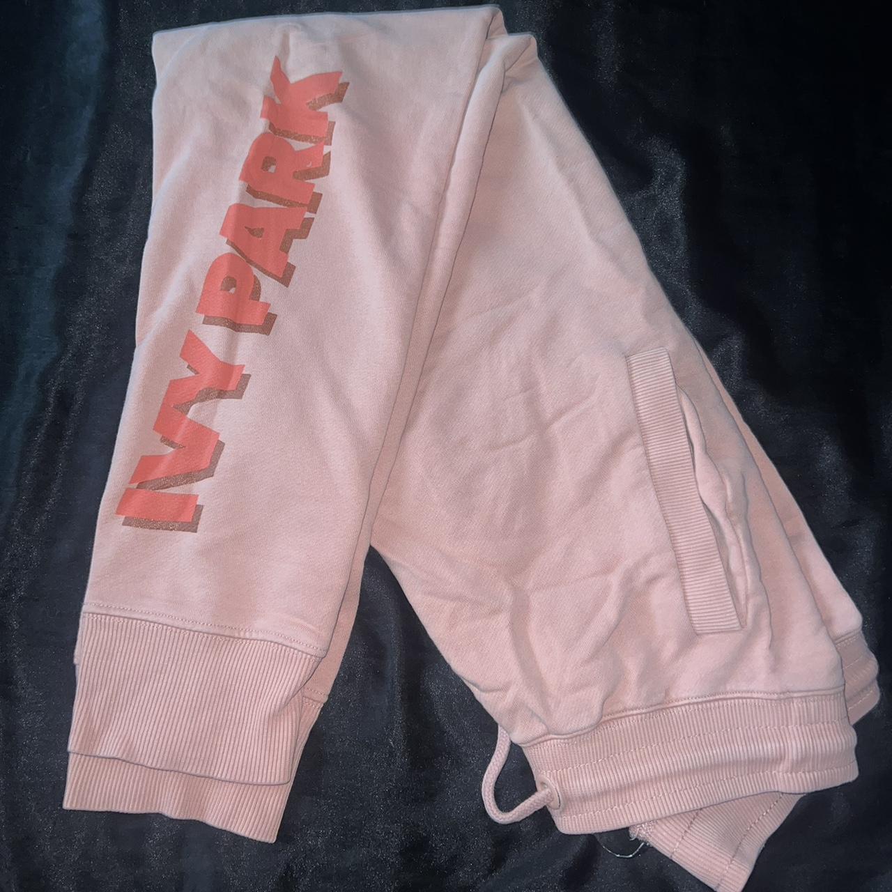 SEND OFFERS beyonces ivy park coral pink sweatpants. Depop