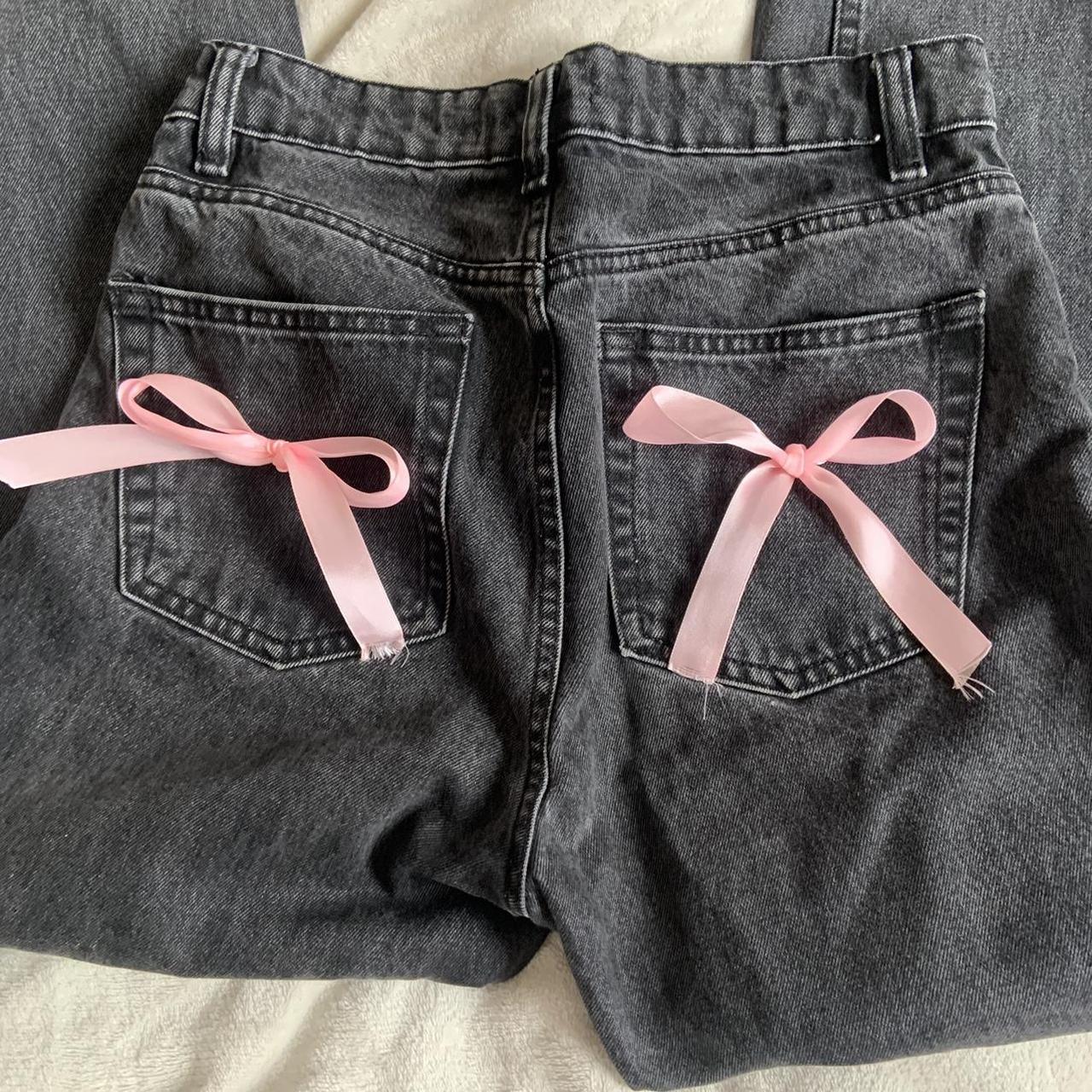 Primark Ladies Black Mom Jeans Black Primark Mom Fit High Waisted